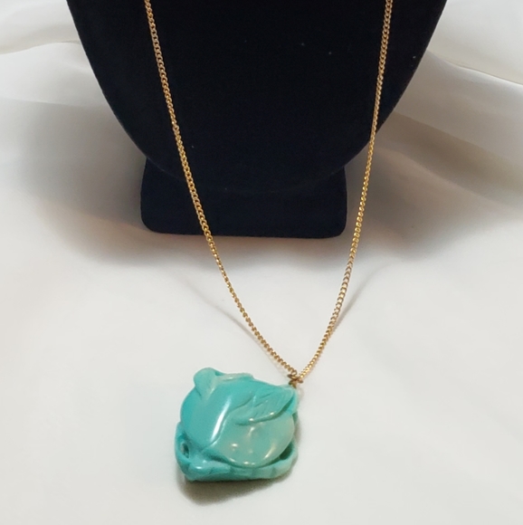 VTG Kenneth Lane signed Pendant Necklace